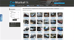 Desktop Screenshot of carmarket.lk