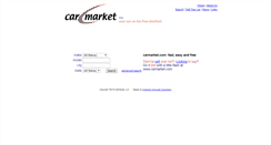 Desktop Screenshot of carmarket.com