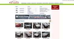 Desktop Screenshot of carmarket.ro