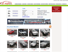 Tablet Screenshot of carmarket.ro
